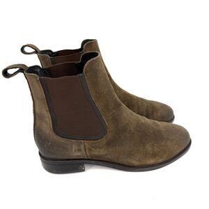 Thursday Chelsea Boots Womens 7.5 Duchess Brown Suede Everyday Pull On Shoes